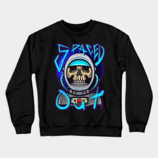 Spaced out skull Crewneck Sweatshirt